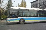 clean, new electric buses